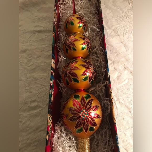 Christopher Radko tree topper - Picture 1 of 6